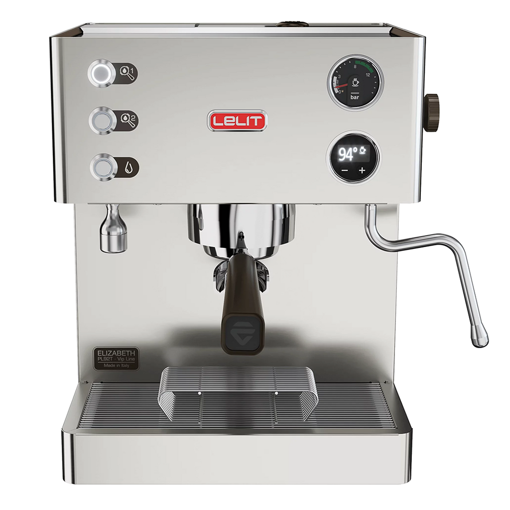Lelit Elizabeth PL92T Coffee Machine Brushed Stainless Steel