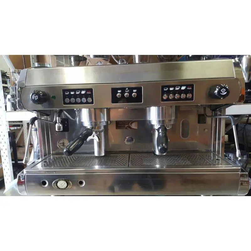 2 Group Wega Polaris Compact In Chrome Commercial Coffee