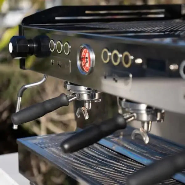 3 Group Used La Marzocco Linea PB In Black Commercial Coffee