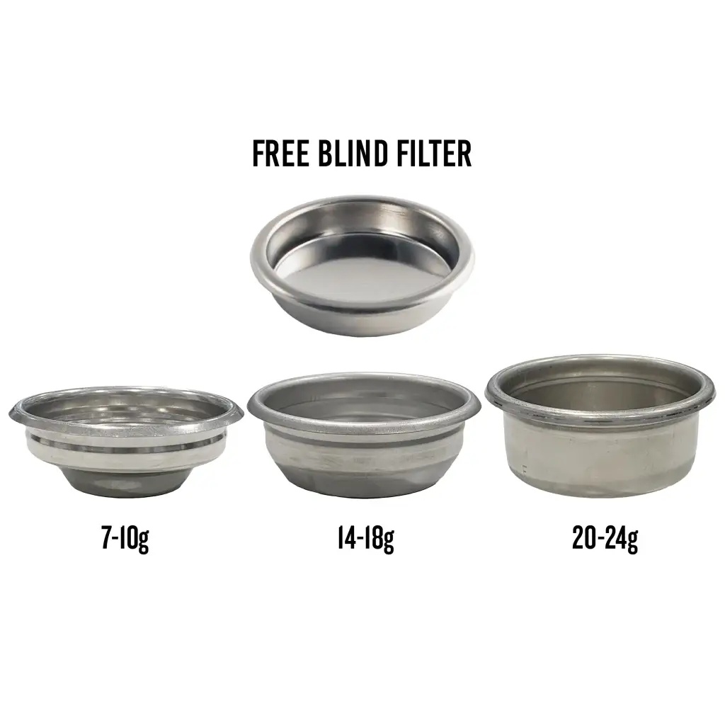 3 Pack Filter Baskets w/ Free Blind Filter - Select Sizes -