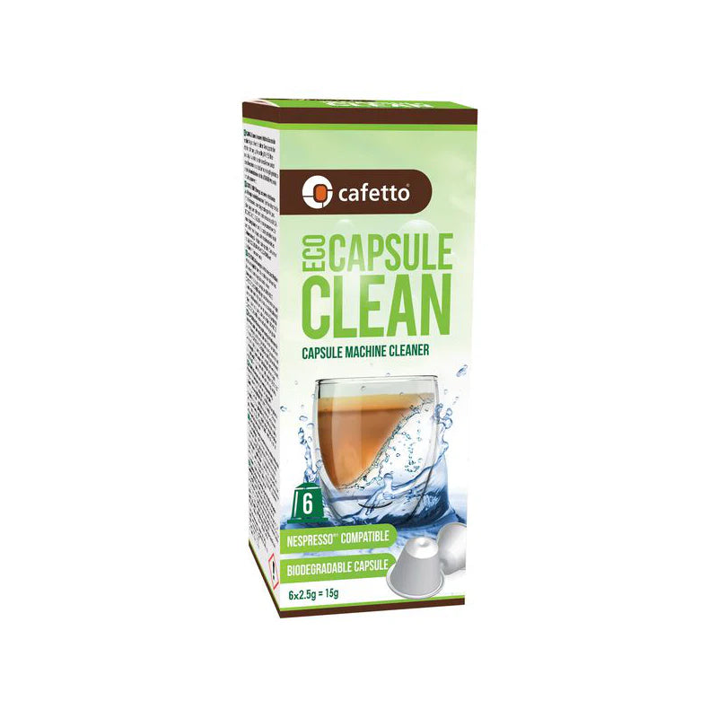 Cafetto Eco Capsule Clean 6pk