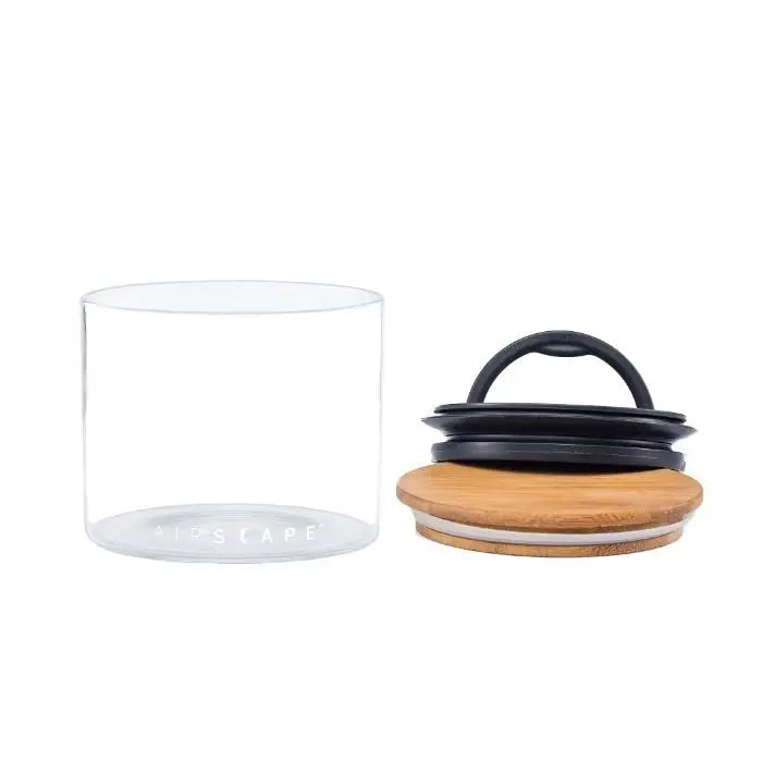 Airscape Glass w/ Bamboo Lid – Small 250g – Airtight Coffee