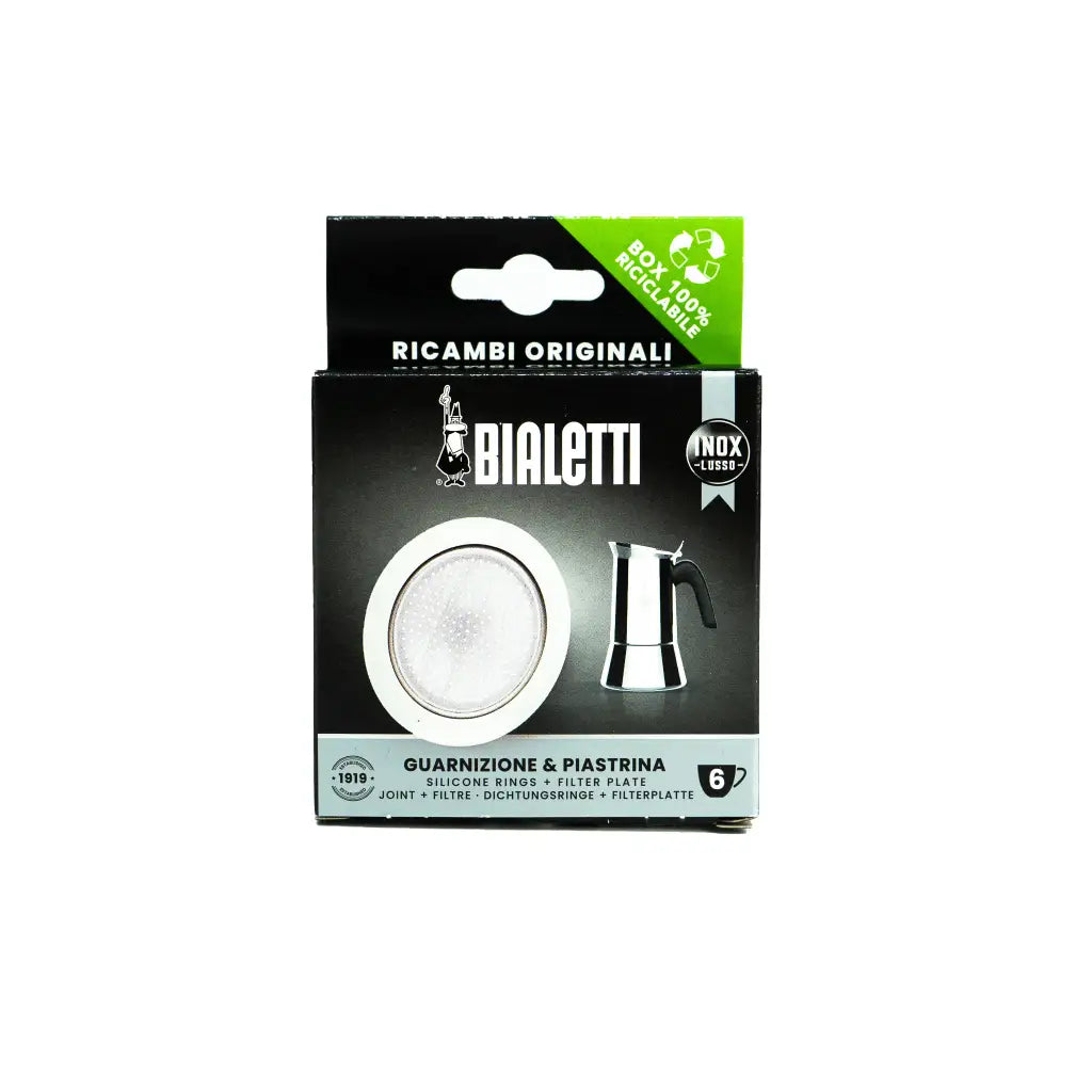 Bialetti Replacement Seal & Filter (6 Cup - Induction)