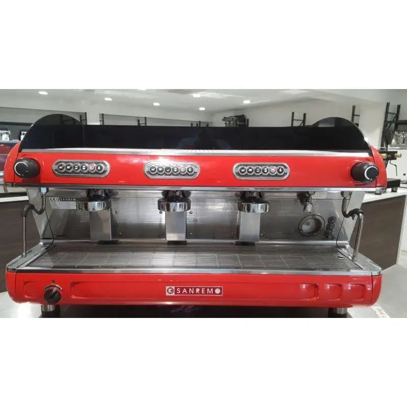 Cheap 3 Group Sanremo Verona Commercial Coffee Machine In