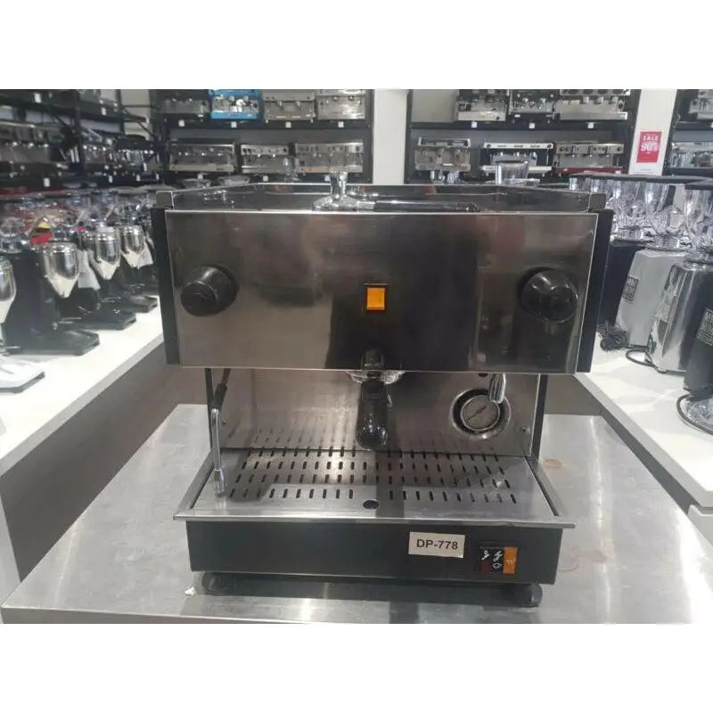 Cheap One Group Serviced 10 amp Commercial Coffee Machine -