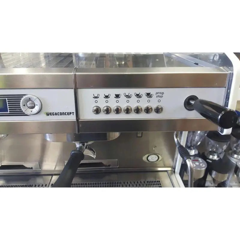 Cheap Pre-Owned 2 Group Wega Concept Commercial Coffee
