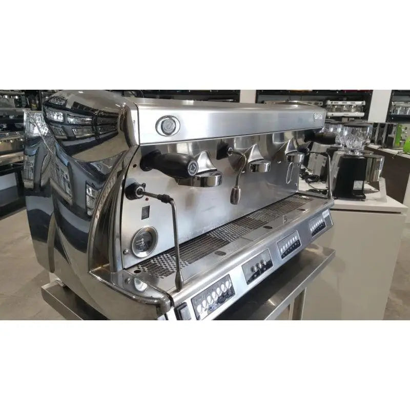 Cheap Second Hand 3 Group High Cup Wega Commercial Coffee