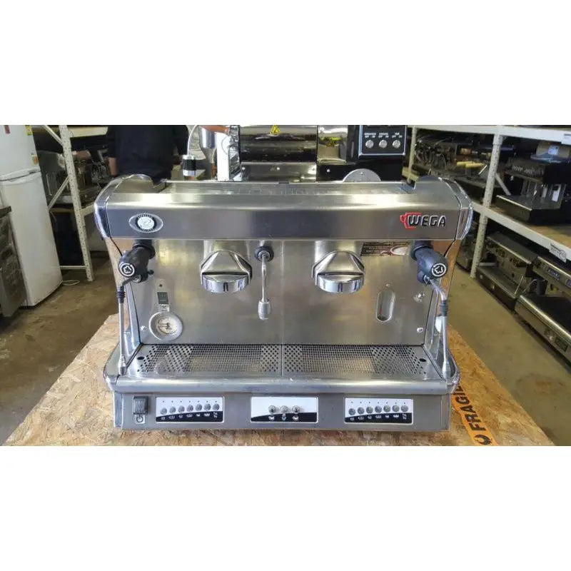 Cheap Used 2 Group Wega Vela Commercial Coffee Machine In