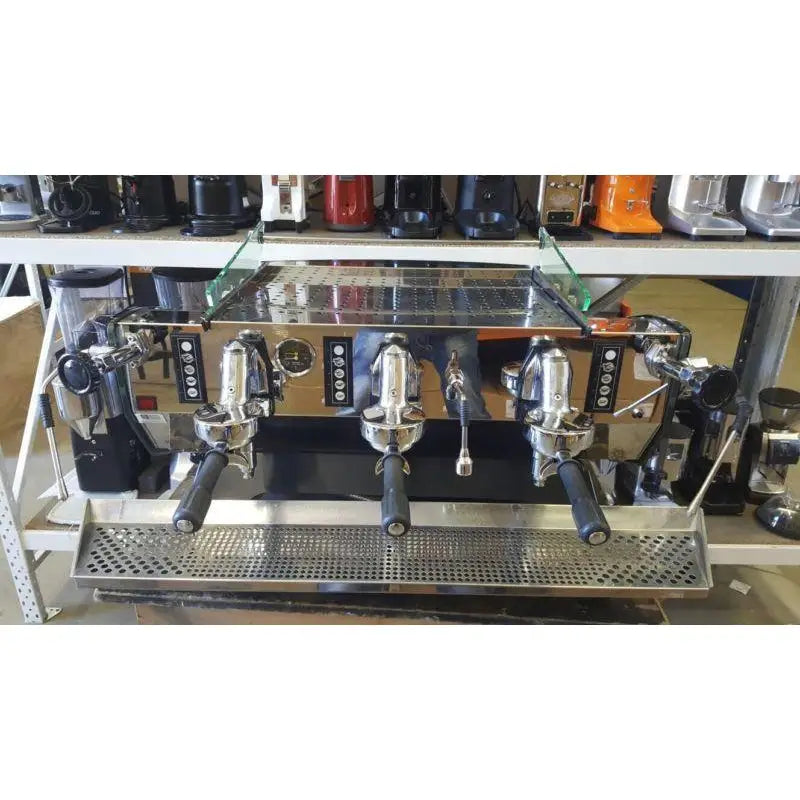 Cheap Used 3 Group KVDW Mirrage Triplet Commercial Coffee