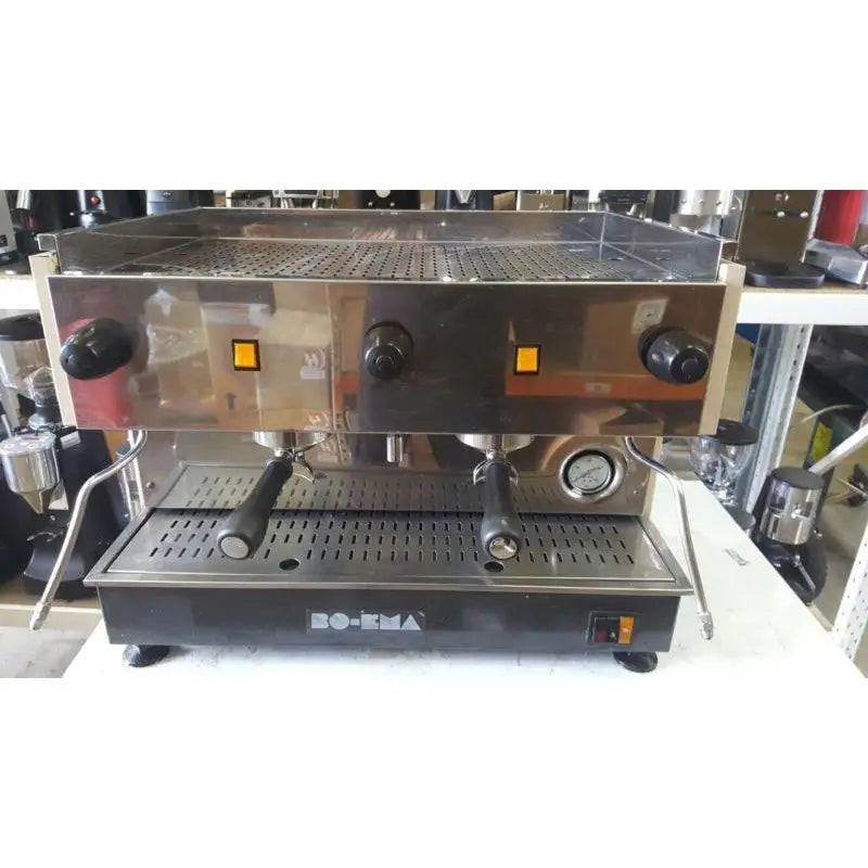 Cheap Used Beige 2 Group Boema Commercial Coffee Machine -