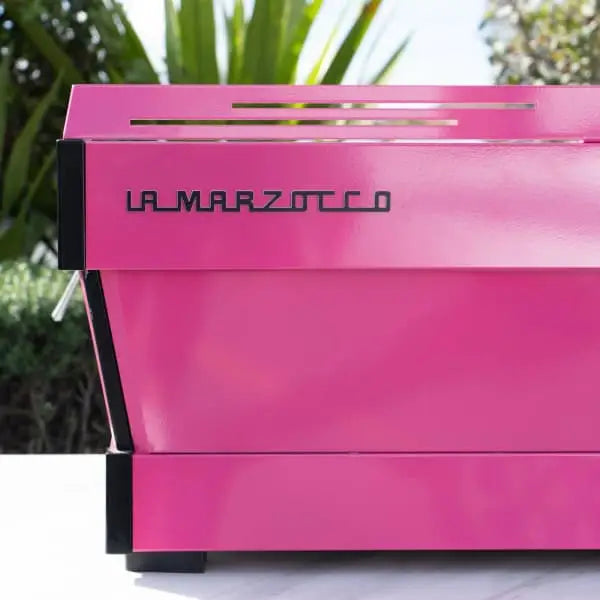 Clean Custom Pink LM PB 3 Group Commercial Coffee Machine