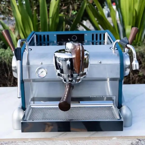 Custom New Slayer Espresso V4 In Alt Blue Coffee Machine -