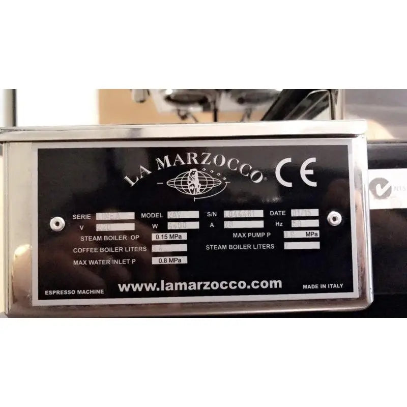 Demo 2015 2 Group La Marzocco Linea AV Commercial Coffee