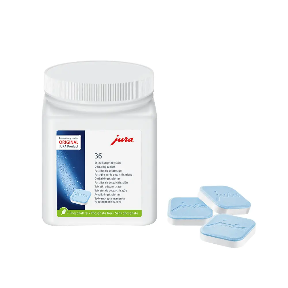 Jura 2 phase Descale Tablets (tub of 36 tablets)