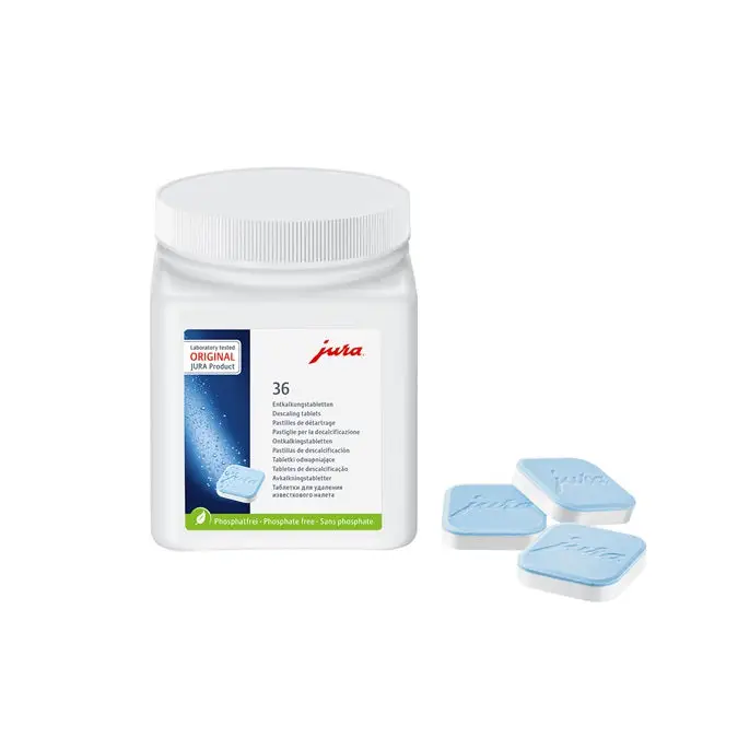 Jura 2 phase Descale Tablets (tub of 36 tablets)