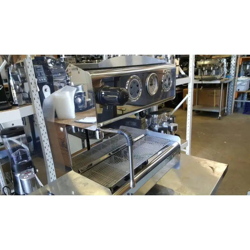 New 2 Group Compact 10 Amp Commercial Coffee Machine Built