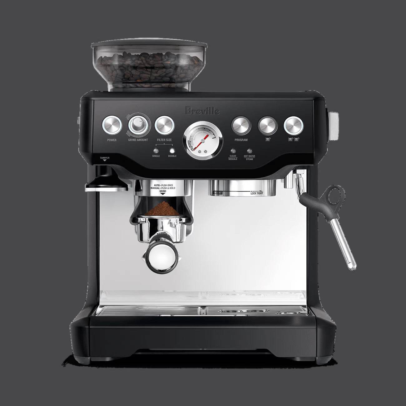 Breville the Bambino™ Manual Coffee Machine Brushed Stainless Steel BE -  Espresso Canada