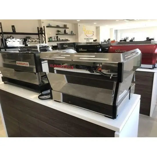 Pre-Owned 2 Group La Marzocco PB Commercial Coffee Machine