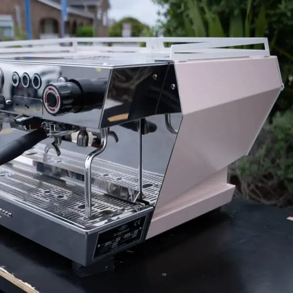 Pre Owned Custom Baby Pink La Marzocco KB90 Commercial