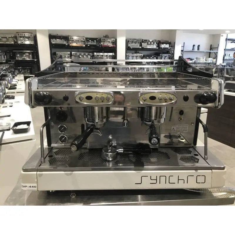 Pre-Owned Retro Funky 2 Group Commercial Coffee Machine -
