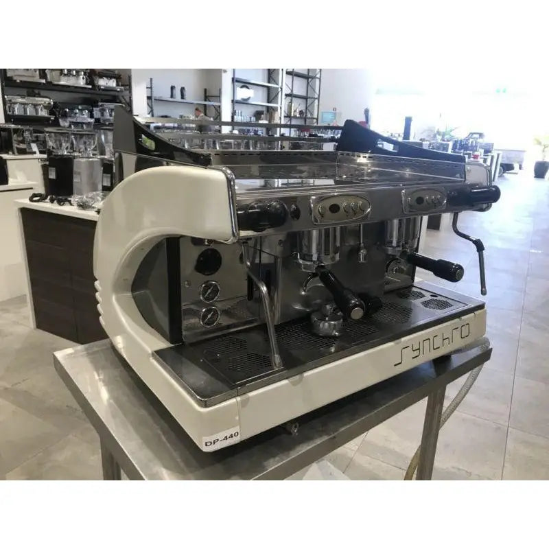 Pre-Owned Retro Funky 2 Group Commercial Coffee Machine -