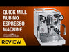 Quick Mill RUBINO Heat Exchange Coffee Machine Stainless Steel