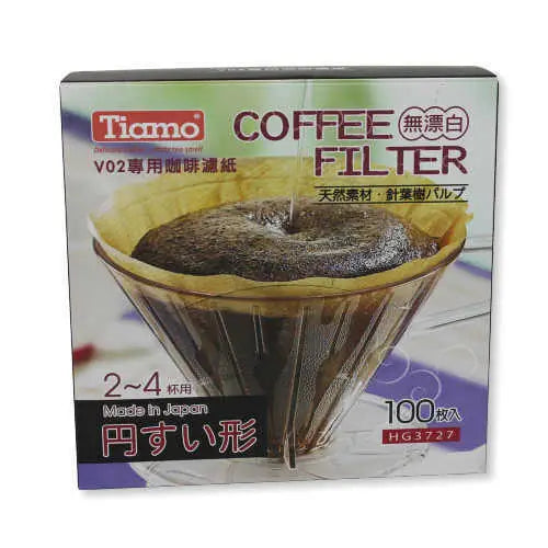 Tiamo Tiamo V02 Paper Filters - 100 - ALL