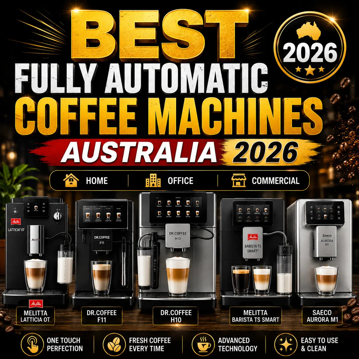 Best Automatic Coffee Machines Australia | Di Pacci