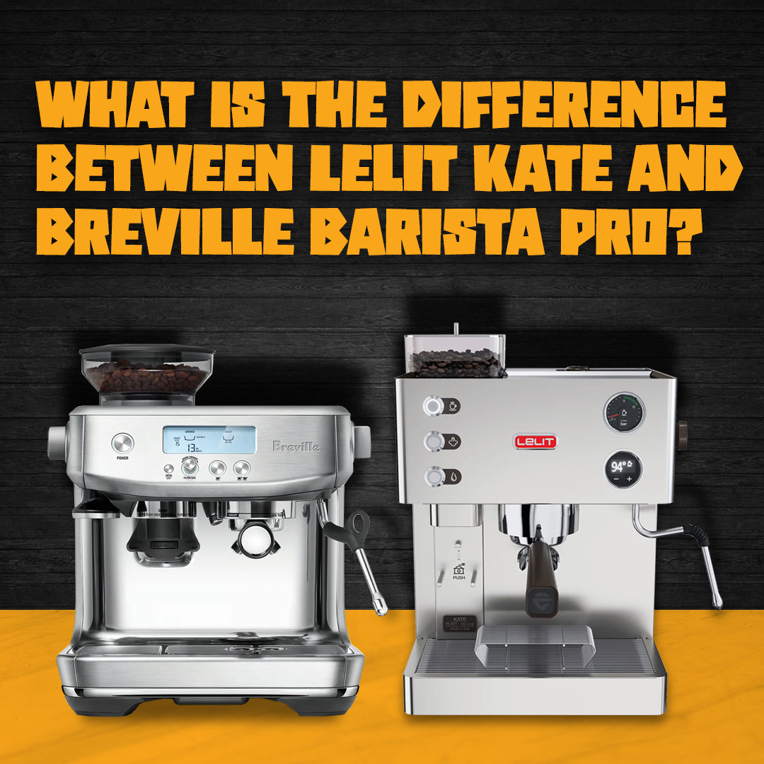 What is the difference between Lelit and Breville Barista Pro?