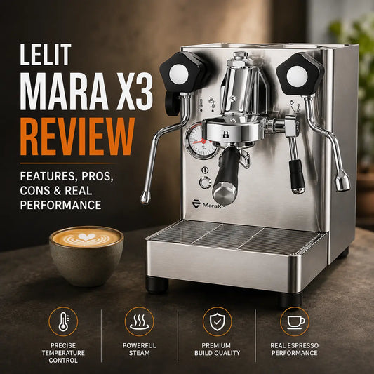 Lelit Mara X3 Review (2026): Features, Specs, Pagaia Flow Control, Price & Is It Worth Buying?