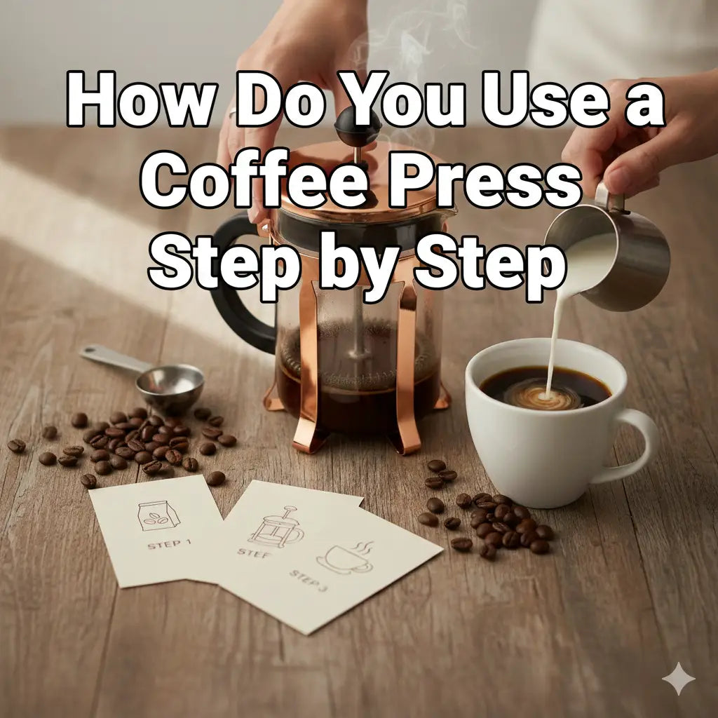 How Do You Use a Coffee Press Step by Step