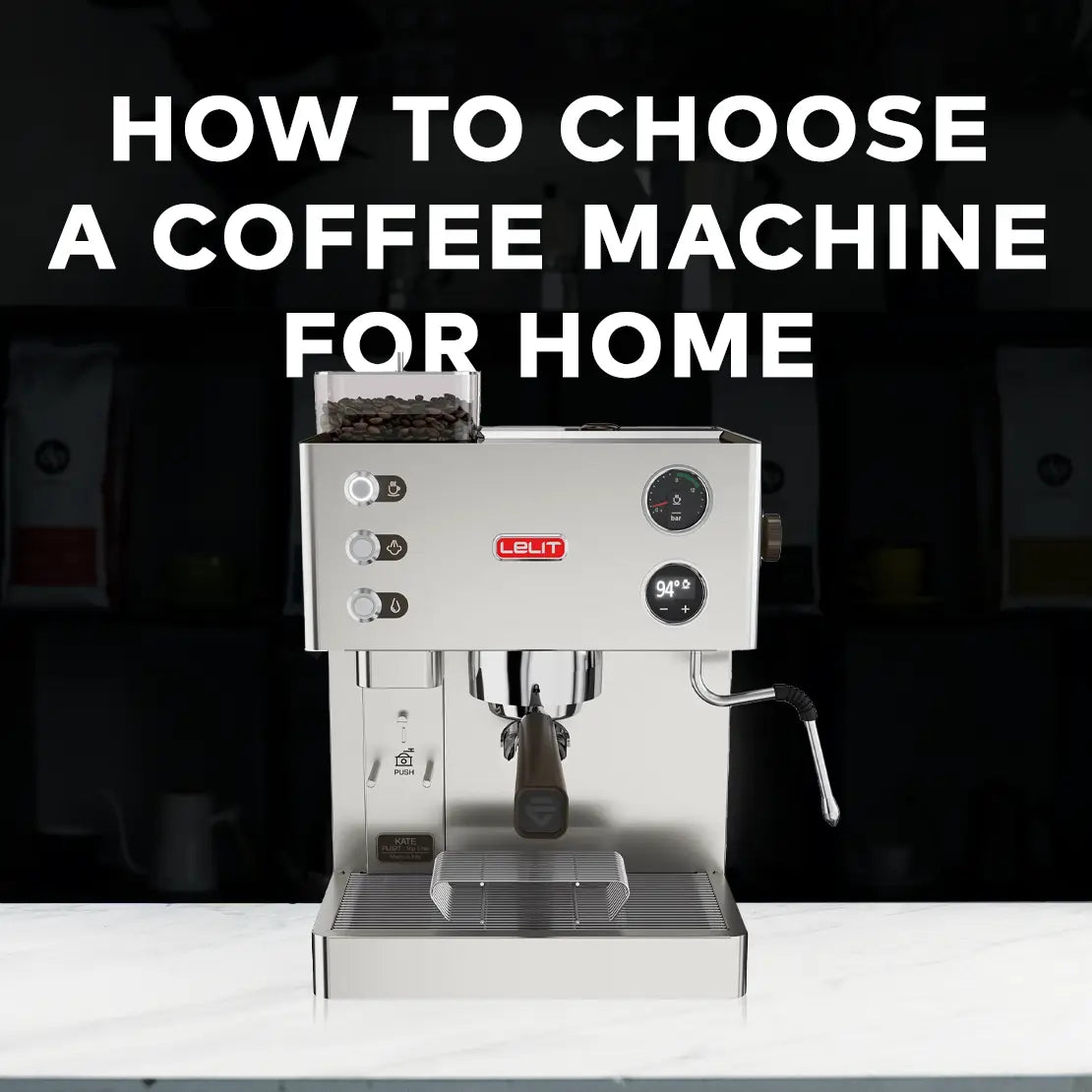 How to Choose a Coffee Machine for Home