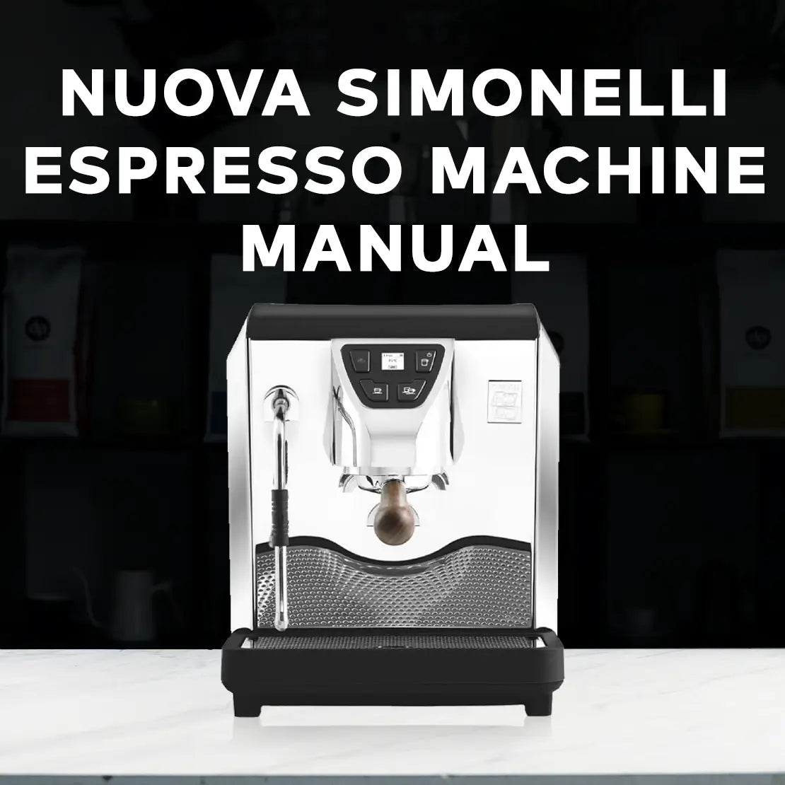 Nuova Simonelli Espresso Machine Manual