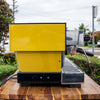 La Marzocco Linea AV Classic 3 Group Espresso Machine Custom Yellow