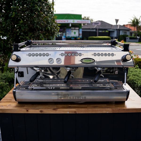 Pre loved 3 Group Chrome La Marzocco GB5 Immaculate Condition