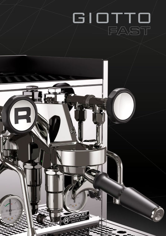 Rocket Giotto R Fast Espresso Machine Black