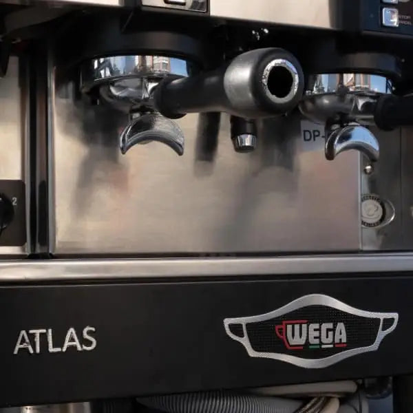 10 Amp Used Wega Atlas 2 Group Compact Commercial Coffee