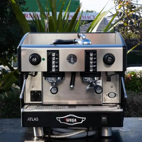 10 Amp Used Wega Atlas 2 Group Compact Commercial Coffee