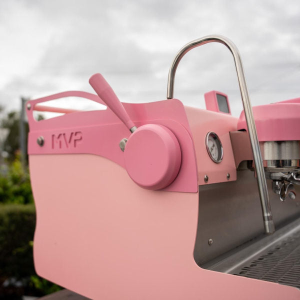 Stunning Synesso 3 Group MVP Custom Coffee Machine In Pink