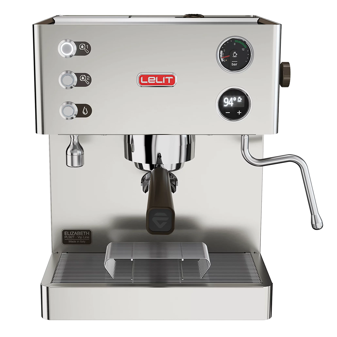 Lelit Elizabeth PL92T Coffee Machine Brushed Stainless Steel