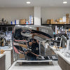 Pre Loved Tall Cup Wega Polaris Commercial Coffee Machine In Chrome