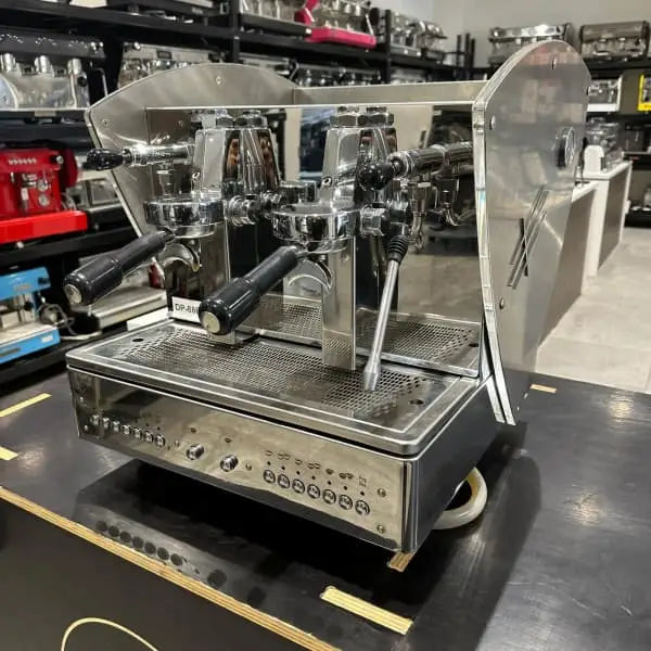 2 Group Italian 15 Amp Compact Commercial Coffee Machine