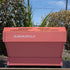 2 Group Salmon Pink Commercial Coffee Machine