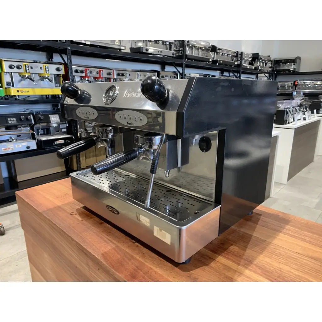 2016 Francio 15 amp 2 Group (Black) Coffee Machine - ALL