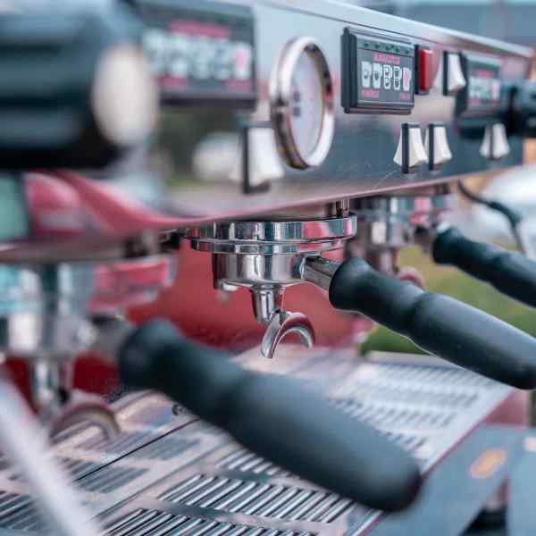 Beautiful 3 Group La Marzocco Linea AV Commercial Coffee Machine