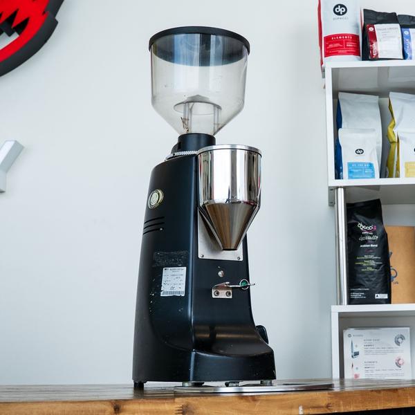 Used Mazzer Robur E Commercial Espresso Coffee Grinder Black