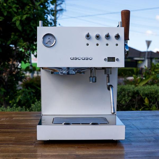 Used Ascaso Steel Pid Espresso Machine White Coffee Machine