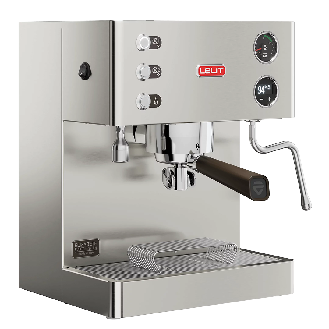 Lelit Elizabeth PL92T Coffee Machine Brushed Stainless Steel