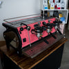 La Marzocco Strada MP 3 Group Espresso Machine Custom Apricot Pink
