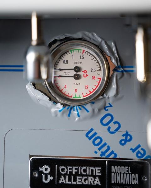 Officine Allegra Dinamica 1 Group Espresso Machine White Italy